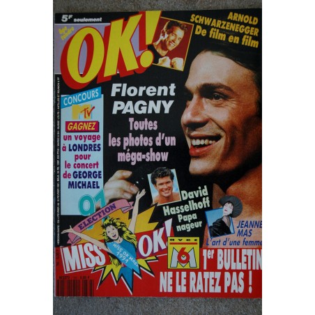 OK ! âge tendre 776 NOV 1990 COVER A-HA PATRICK BRUEL Mc HAMMER ELSA DANCING MACHINE DANY DOUBLE DEE