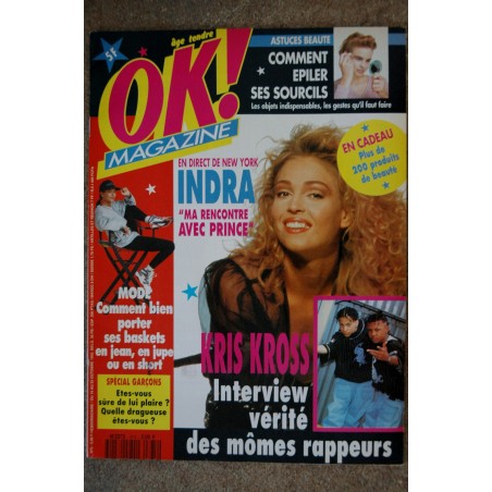 OK ! âge tendre 826 NOV 1991 SIMPLY RED DANA DAWSON MARIE GILLAIN