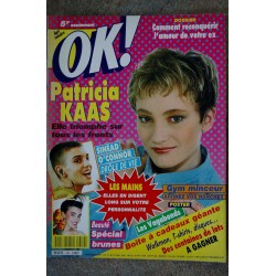 OK ! âge tendre 747 MAI 1990 COVER ESTELLE HALLYDAY POSTER ROCH VOISINE PAULINE ESTER RICHARD MARX STEPHANIE DE MONACO