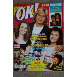 OK ! âge tendre 749 MAI 1990 COVER PATRICIA KAAS SINEAD O'CONNOR STARMANIA POSTER LES VAGABONDS