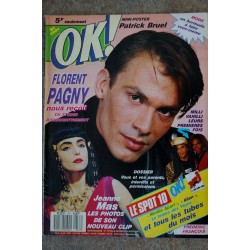 OK ! âge tendre 758 JUILLET 1990 ZOUK MACHINE MICHAEL J. FOX THIEERY HAZARD LES FORBANS JEAN-PIERRE FRANCOIS