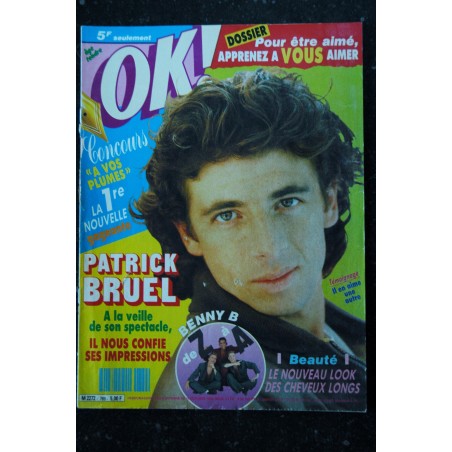 OK ! âge tendre 717 OCTOBRE 1989 COVER VANESSA PARADIS LOVA MOOR PHILIPPE LAFONTAINE MELODY PAUL McCARTNEY