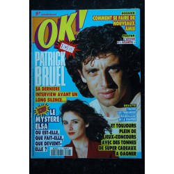 OK ! âge tendre 814 AOUT 1991 COVER PATRICK BRUEL