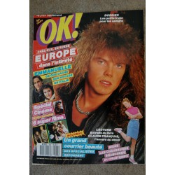 OK ! âge tendre 559 SEPT 1986 COVER ROB LOWE JULIE PIETRI CATHERINE LARA ELLI MEDEIROS ROBERT REDFORD