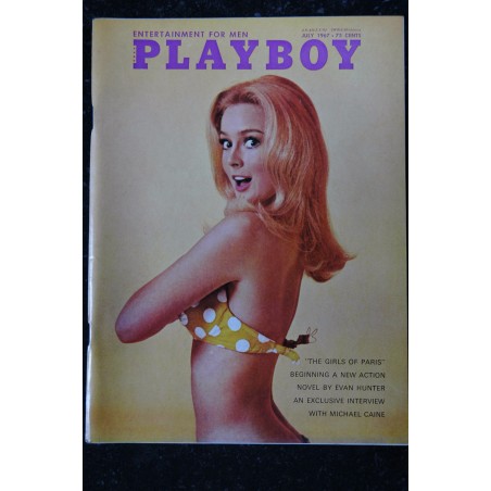 PLAYBOY US 1967 07 JULY INTERVIEW MICHAEL CAINE THE GIRLS OF PARIS VIRGINIA BELAIEFF PLAYMATE HEATHER RYAN