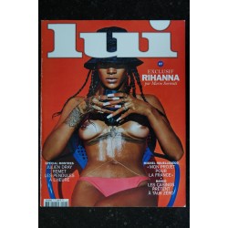 LUI 007 COVER RIHANNA NUE PAR MARIO SORRENTI PHOTOGRAPHY CHARME MARK SEGAL OLIVIER ZAHM