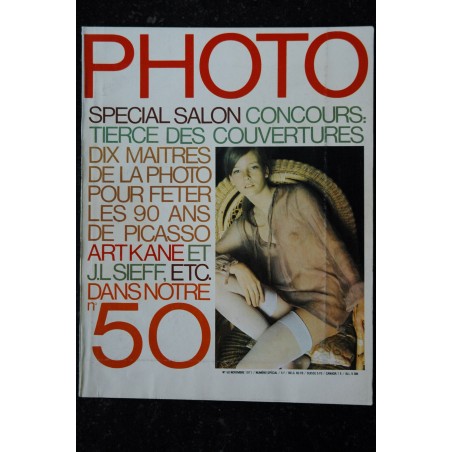 PHOTO 050 N° 50 ART KANE JEANLOUP SIEFF LE NU DE LANCASTER PICASSO DAVID DOUGLAS DUCAN PHOTO 050 N° 50 ART KANE JEANLOUP SIEFF LE NU DE LANCASTER PICASSO DAVID DOUGLAS DUCAN