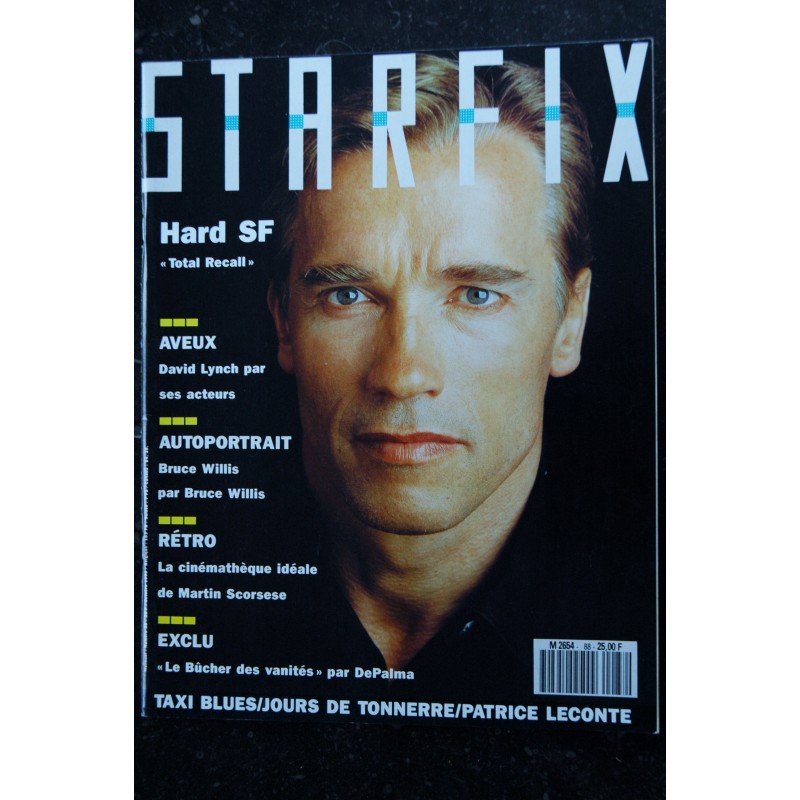 STARFIX 087  n° 87  * 1990 *  DAVID LYNCH  DICK TRACY  SCORSESE  De NIRO  ROBOCOP II
