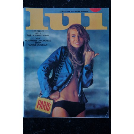 LUI 080 1970 SEPTEMBRE INTERVIEW DESMOND MORRIS LOUIS AMSTRONG ALESSANDRINI RAYMOND DEPARDON PHOTO NUDES CHARME PARIS ASLAN