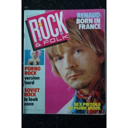 ROCK & FOLK 228  ROCK  SOVIET ROCK  Renaud  Sex Pistols Chuck Norris