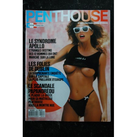 PENTHOUSE 055 1989  ASTRONAUTES 20 APRES JEAN-PIERRE CEYTAIRE HANK LONDONER