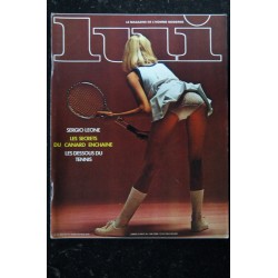 LUI 101 DESSOUS TENNIS SERGIO LEONE RAQUEL WELCH  PHOTO JAMES BAES PIN-UP ASLAN