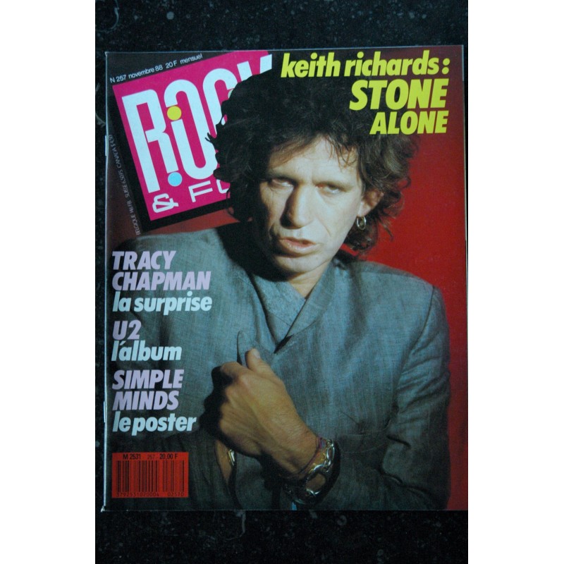 ROCK & FOLK 255  INXS  NEIL YOUNG  Patti SMITH Jesse Johnson  Bros B.A.D. Timbuk 3