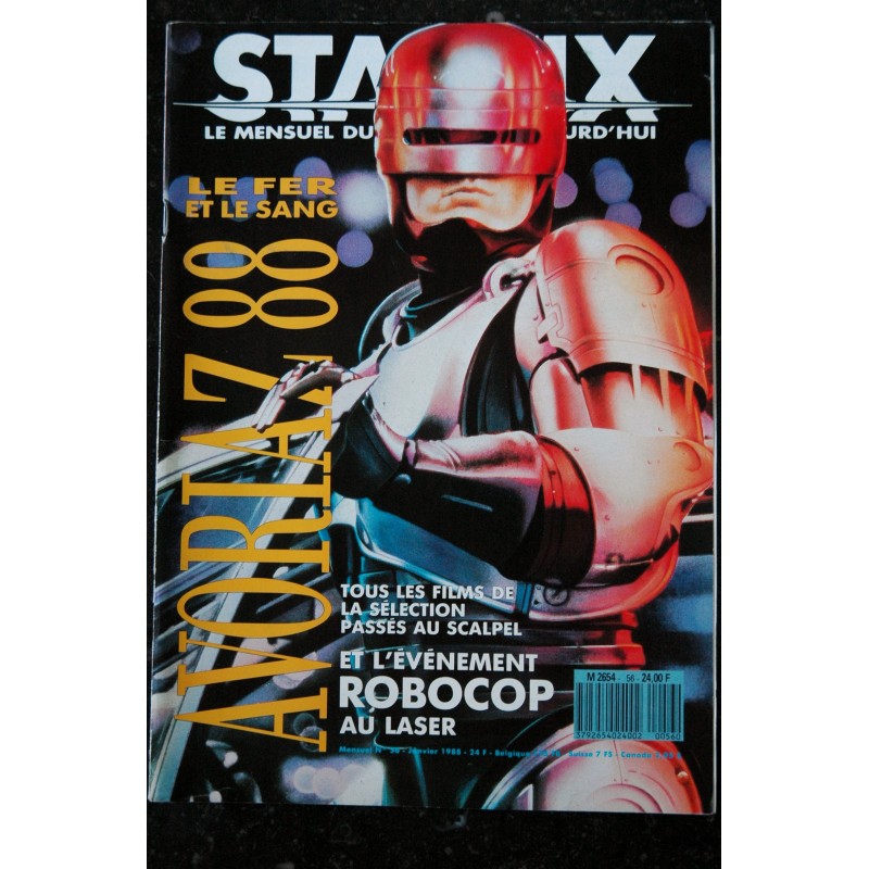 STARFIX 047 1987 SYLVESTER STALLONE OVER THE TOP ROURKE PARKER STONE PLATOON BYRNE PETERSEN