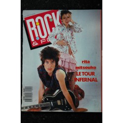 ROCK & FOLK 241 1987 COVER Rita MITSOUKO INXS  MarkKing Dolly Parton Linda Ronstadt