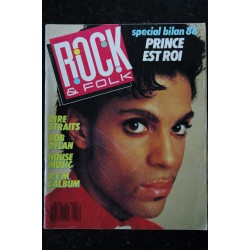 ROCK & FOLK 259 1989 COVER PRINCE DIRE STRAITS BOB DYLAN HOUSE MUSIC R.E.M.