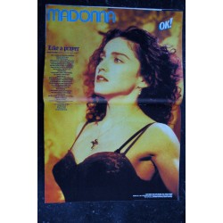 OK ! âge tendre 689 GLENN MEDERIOS MILLI VANILLI MADONNA LIKE A PRAYER + POSTER 1989
