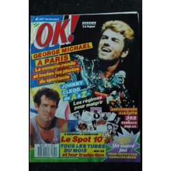 OK ! âge tendre 610 1987 SEPTEMBRE COVER VANESSA PARADIS DE A à Z MICHAEL JACKSON STORY 2ème PARTIE JADE MALLE