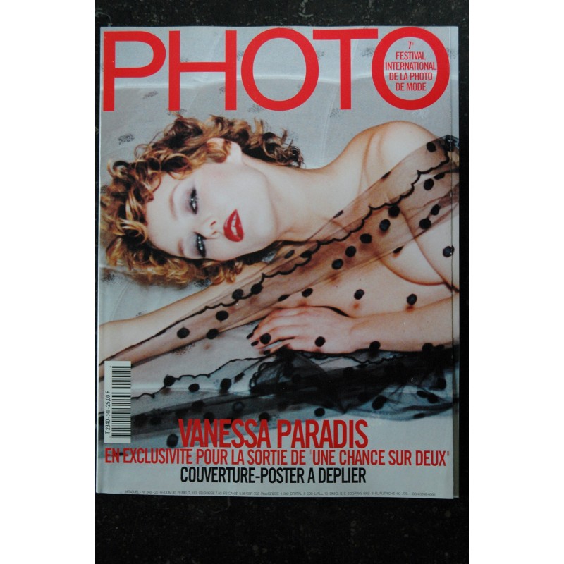 PHOTO 348 VANESSA PARADIS PETER BEARD YVES St LAURENT NEW FASHION PHOTOGRAPHY 98