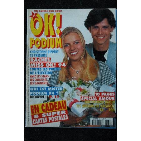OK PODIUM !  38 1994 06   INDRA TAKE THAT Bradley COLE Laly MEIGNAN Johnny DEPP Kate MOSS Hélène ROSS