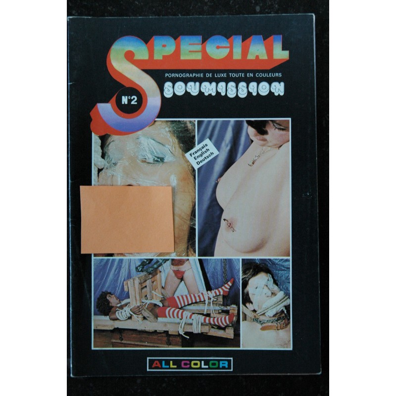 SPECIAL SODOMIE  n° 2  * 1976. *      Vintage Revue  Photos  Adultes