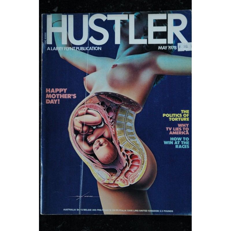 HUSTLER Vol. 04 N° 06   1977/12  CUBA MARLYNN HIGH TIMES ANDREW KOWAL LYDIA VICKI SHANE