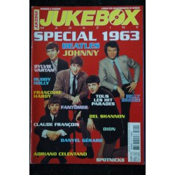 JUKEBOX  194  *  2003  *  Spécial 1963  JOHNNY BEATLES VARTAN HARDY CLOCLO  DION Fantômes Spotnicks