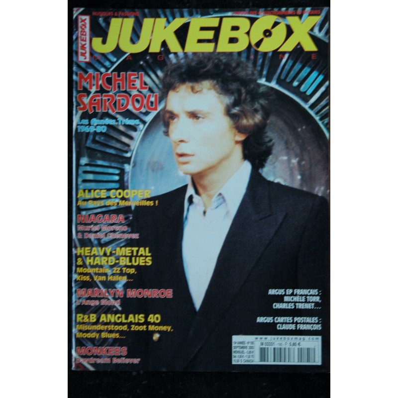 JUKEBOX  194  *  2003  *  Spécial 1963  JOHNNY BEATLES VARTAN HARDY CLOCLO  DION Fantômes Spotnicks