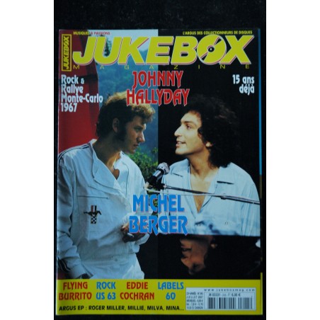JUKEBOX  244  *  2007  *  WHO Daniel Gérard Fac-Similé DISCO-REVUE 8 THE SHADOWS