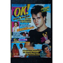 OK ! âge tendre 464  AXEL BAUER  * FRANCE GALL + Poster *   JEANE MANSON RICHARD BERRY