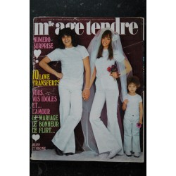 mademoiselle age tendre n° 110    * janvier 1974 *  Patrick JUVET  l'album de CLOCLO Michel FUGAIN Julien CLERC