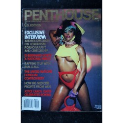 PENTHOUSE US 1987/04 Jenna Persaud Andrea Dworkin Medical Genocide Earl Miller Ed Holzman