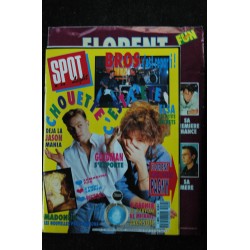 SPOT LIGHT 24 1989 MADONNA  JASON  BROS  ELSA  GOLDMAN  PAGNY Samantha FOX + POSTER  Florent PAGNY