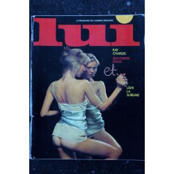LUI 112 MAI 1973 INTERVIEW RAY CHARLES USHI NUE MAX DANTON HANS FEURER PIN-UP ASLAN
