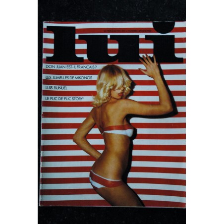 LUI 115 1973 AOUT SINE LUIS BUNUEL MICHEL AUDIARD PHOTO ANDRE VALMONT EROTISME STRIP ASLAN LUI 115 1973 AOUT SINE LUIS BUNUEL MICHEL AUDIARD PHOTO ANDRE VALMONT EROTISME STRIP ASLAN