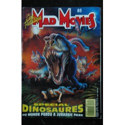 Ciné Fantastique MAD MOVIES  n° 85  * 1993 *   SPECIAL DINOSAURES  JURASSIC PARK