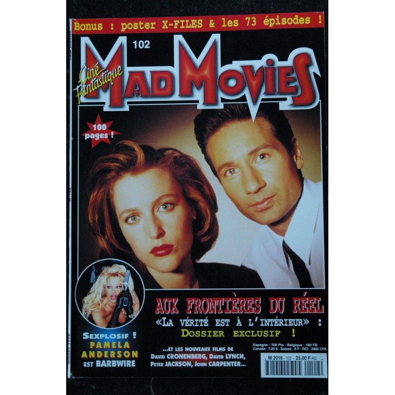 Ciné Fantastique MAD MOVIES  n°101  * 1996 *   SCHWARZENEGGER  TERMINATOR  HEAVENLY CREATURES  Titty TWISTER