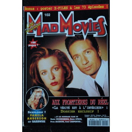 Ciné Fantastique MAD MOVIES  n°101  * 1996 *   SCHWARZENEGGER  TERMINATOR  HEAVENLY CREATURES  Titty TWISTER
