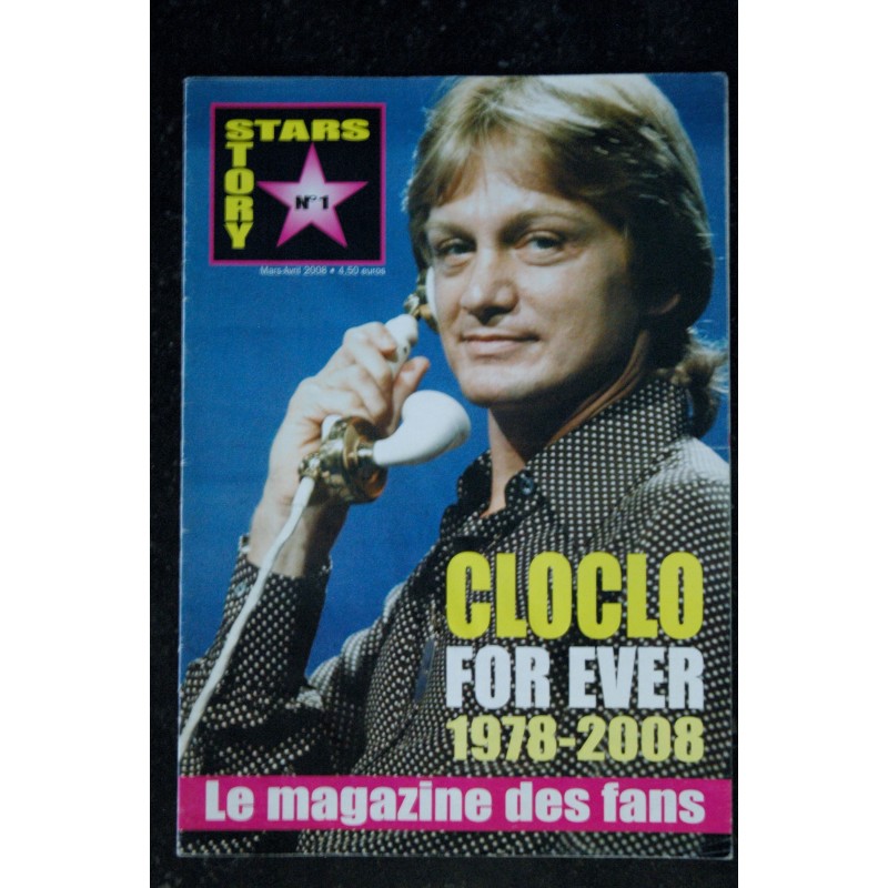 Star Story Magazine n° 1  * 1978 *  Claude FRANCOIS avec poster