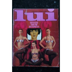 LUI 075 ARIL 1970 SPECIAL ASLAN SHOW BUSINESS ZIZI JEANMAIRE CASINO DE PARIS VINTAGE EROTIC