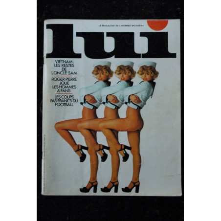 LUI 111 AVRIL 1973 INTERVIEW RITA RENOIR CRAZY HORSE STRIP-TEASE BOTTI PIN-UP ASLAN LUI 111 AVRIL 1973 INTERVIEW RITA RENOIR CRAZY HORSE STRIP-TEASE BOTTI PIN-UP ASLAN