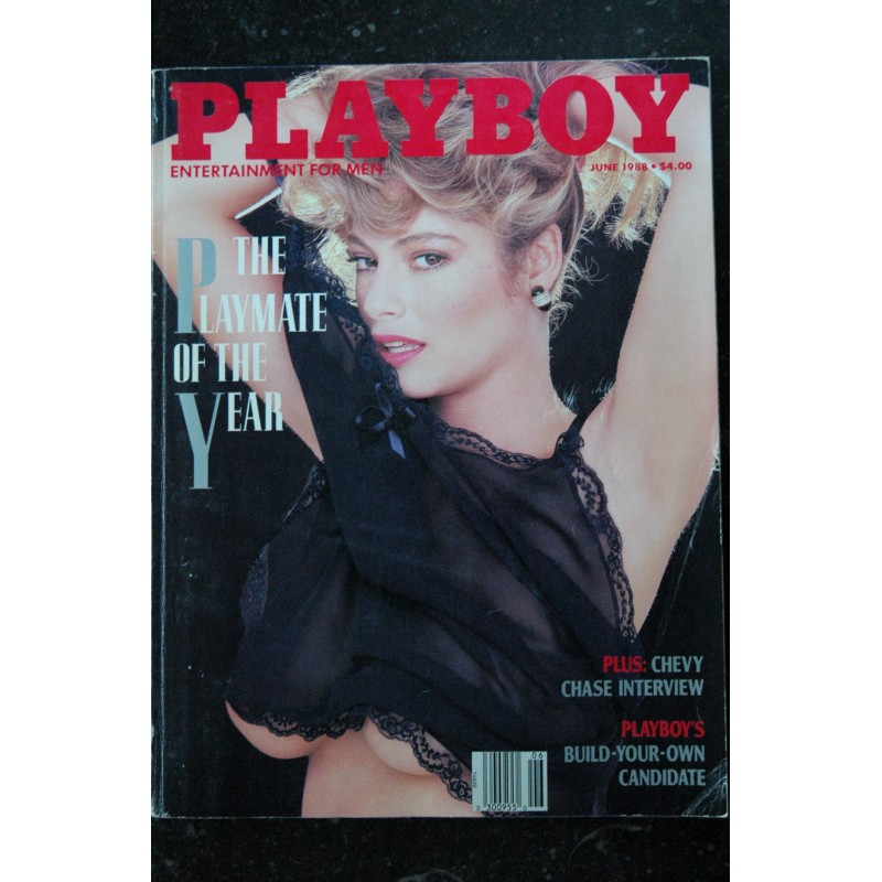 PLAYBOY US 1988 06 INDIA ALLEN Emily Arth Chevy Chase