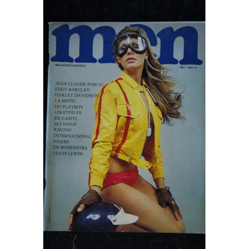 MEN  7  * 1968 *  Jean-Claude PASCAL ALI KHAN  Pierre de BOISDEFFRE Louis LEWIN PIN-UP SEXY CHARME VINTAGE