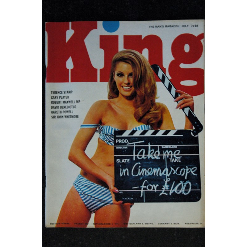 KING  1967  05  TRACEY WALKER  ALISON CLYDE  PAT BROOKS    Pin-Up SEXY VINTAGE