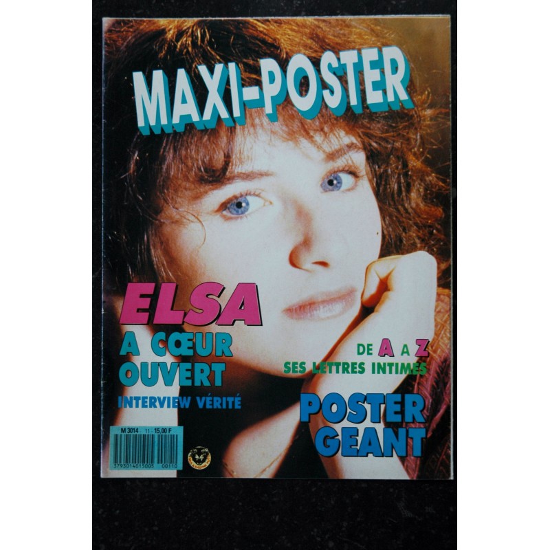 MAXI-POSTER 11         ELSA à coeur ouvert