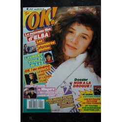 OK ! âge tendre 580 23 FEVRIER 1987 COVER A-HA MADONNA LE NOUVEAU SCANDALE BERLIN PAUL YOUNG
