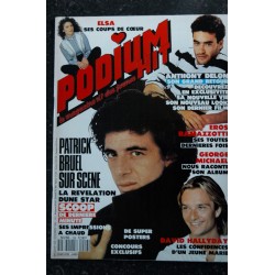 PODIUM HIT 222  1990  07  VANESSA PARADIS  MADONNA  Patrick BRUEL Poster Madonna