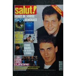 Salut ! M4768 032    n° 32  1989     HALLYDAY  TOM CRUISE  BROS  KIM WILDE