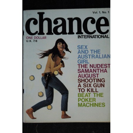 CHANCE  UK Vol 01  N°  1  1966  01    RARE  SIMONE RIES  LORNA LANE  FRANCOISE HARDY  Samantha AUGUST