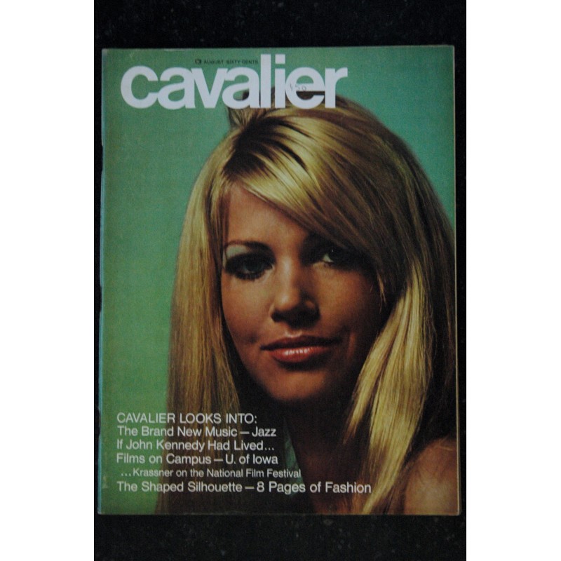 CAVALIER  Vol 18  N°  8  1968  06    RARE  J. EDGAR HOOVER  Will McBRIDE  Debbie DEADWOOD TORRID TOGA